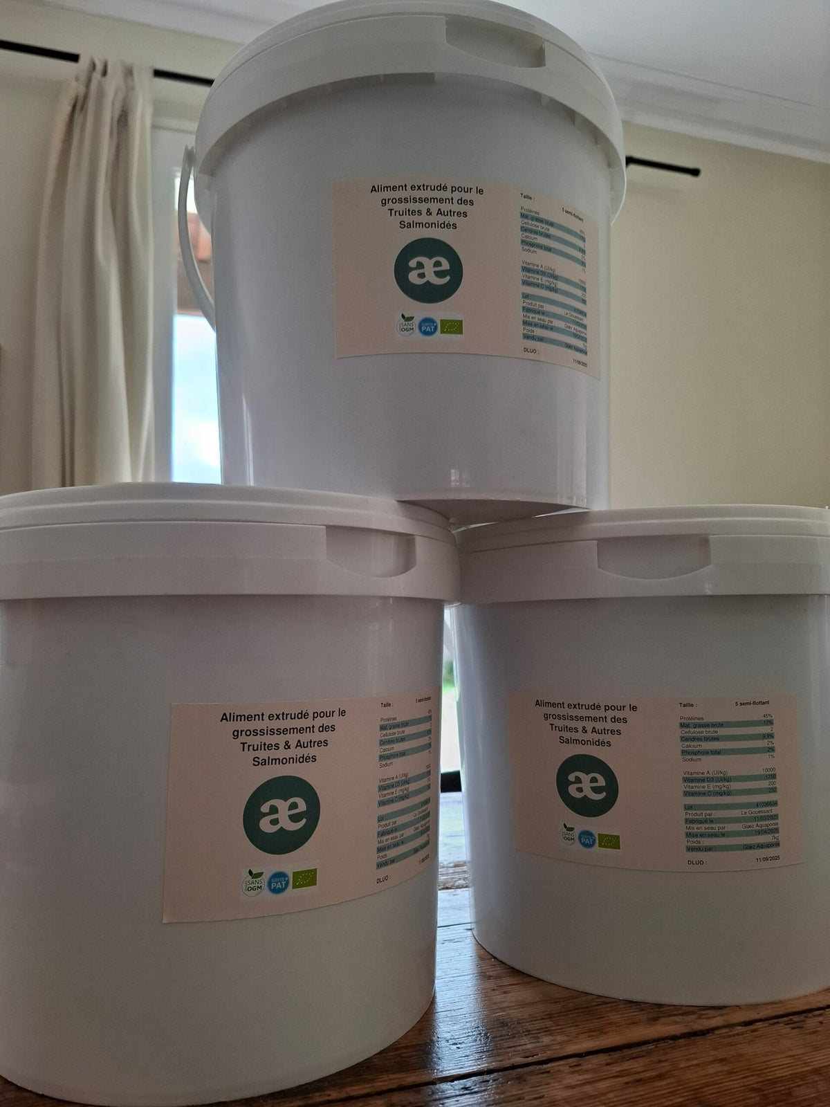 Nourriture BIO pour Truite