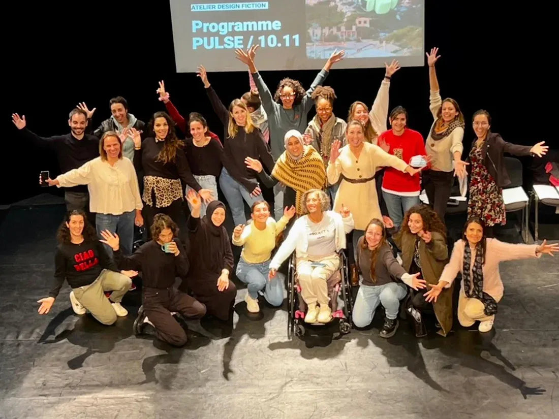Photo de groupe d’un atelier Pulse autour de l’innovation sociale et environnementale