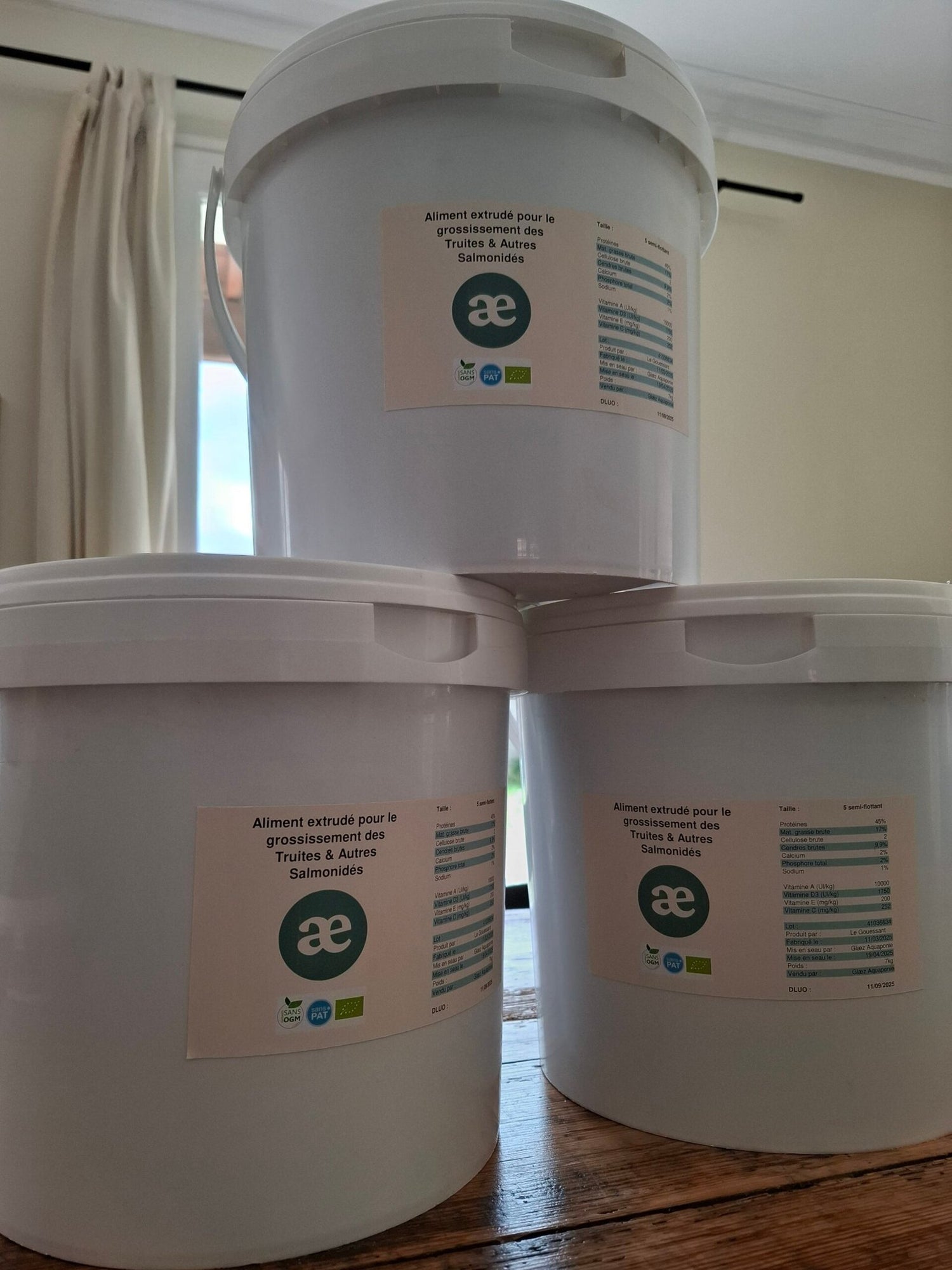 Nourriture BIO pour Truite