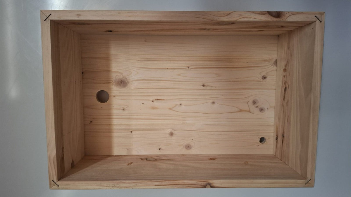 Bac de cuture en bois