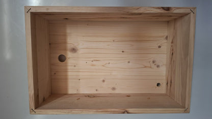 Bac de cuture en bois