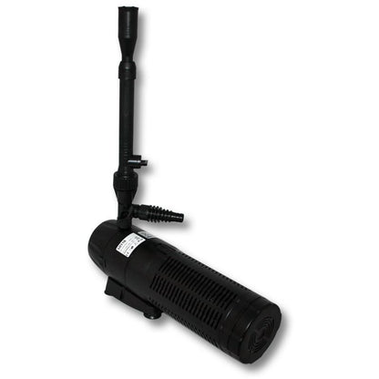 Pompe de bassin 1000 l/h avec fontaine et filtre UV