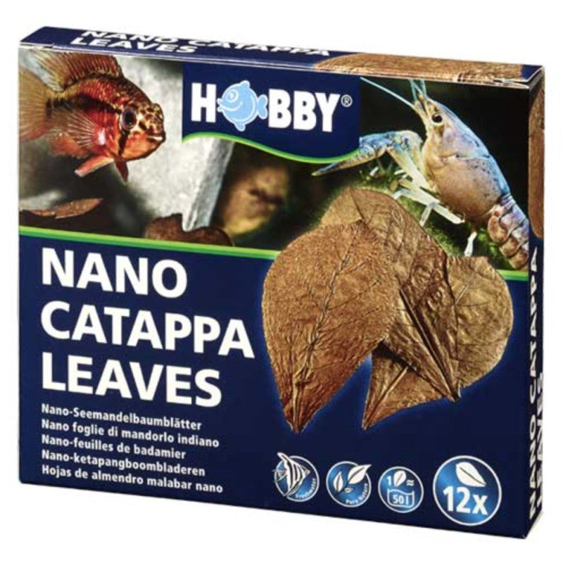 Hobby- Nano feuilles de badamier (12 pièces)